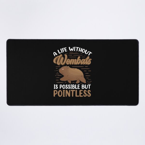 Item preview, Wombat pointless without Australia marsupial designed and sold by madgrfx.