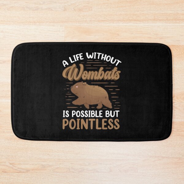 Item preview, Wombat pointless without Australia marsupial designed and sold by madgrfx.