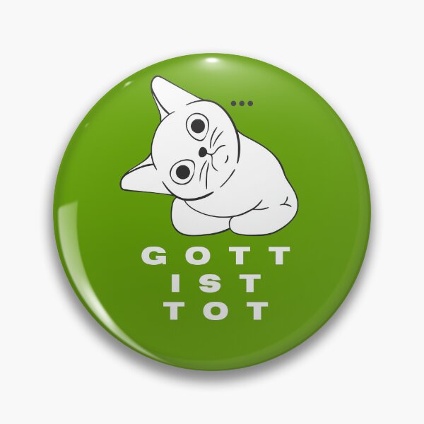 Item preview, nihilistic white cat designed and sold by artbleed.