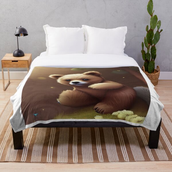 Item preview, Experience the sweet moment with our light brown teddy bear designed and sold by Kluckies.