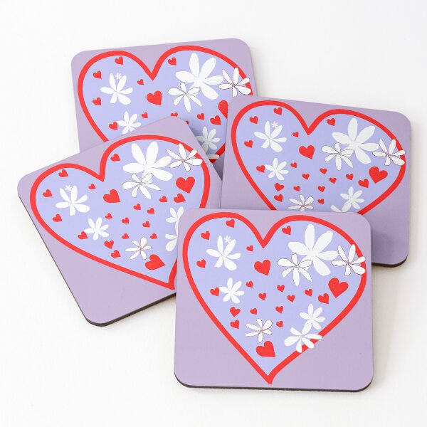 Item preview, Valentine Heart with Flowers designed and sold by designs-by-ann.
