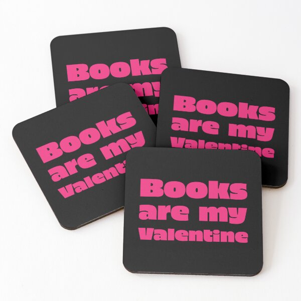 Item preview, Books are My Valentine (Pink - var. 7) designed and sold by Memodeth.
