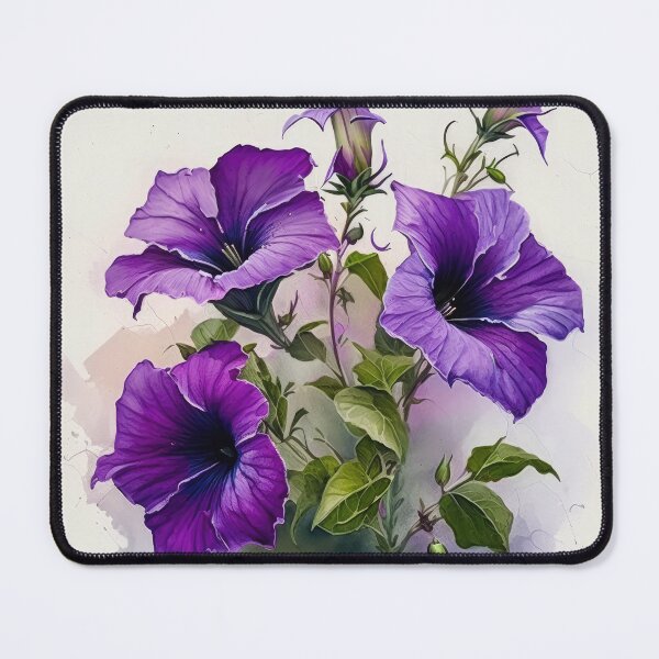 Item preview, Purple Petunias designed and sold by Vanover Designs.