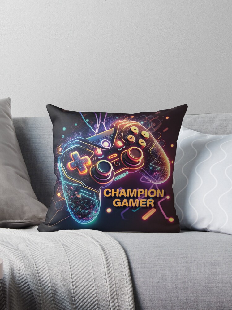 Gaming Champion Squishy Pillow 14in