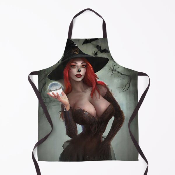 Item preview, Alluring Halloween Witch designed and sold by Anime Shape.