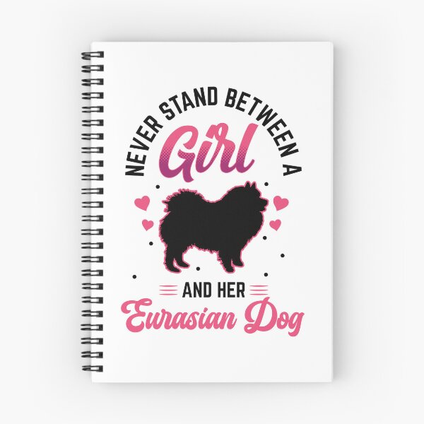 Item preview, Girl and her Eurasier Eurasian Dog designed and sold by madgrfx.