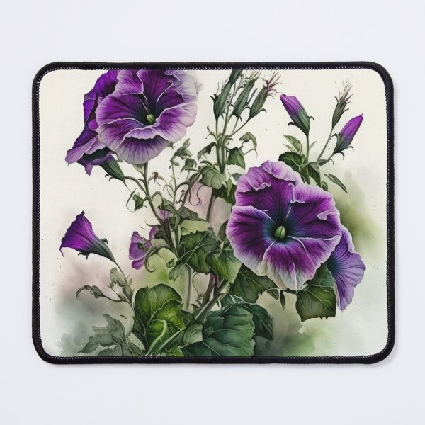 Item preview, Purple Petunias designed and sold by Vanover Designs.