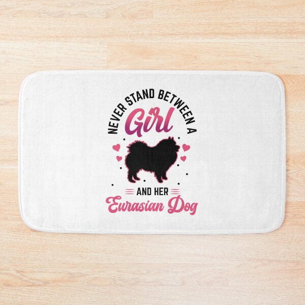 Item preview, Girl and her Eurasier Eurasian Dog designed and sold by madgrfx.