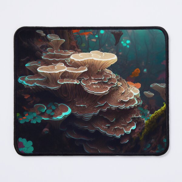 Item preview, Light Pink Polypore Fungi designed and sold by Shroomworlds.