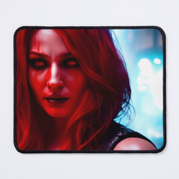 Item preview, Beautiful witch with red hair of fire. designed and sold by Maniock.
