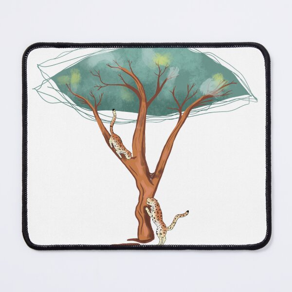 Item preview, Leopards in a Tree designed and sold by marleywrightart.