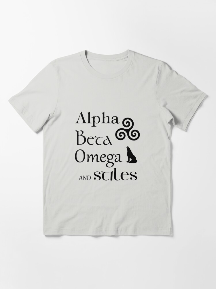 Alfa + Omega Black/White T-Shirt – Alfa Omega Clothing