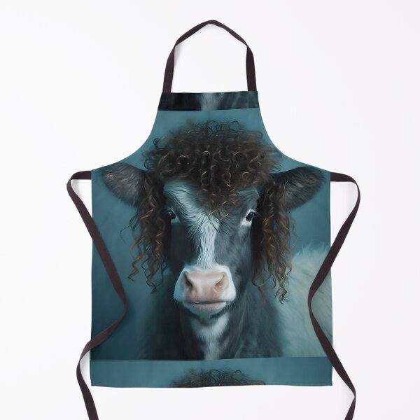 Item preview, 1980s Hair Metal Cow - Animal Art designed and sold by Chrisjeffries24.