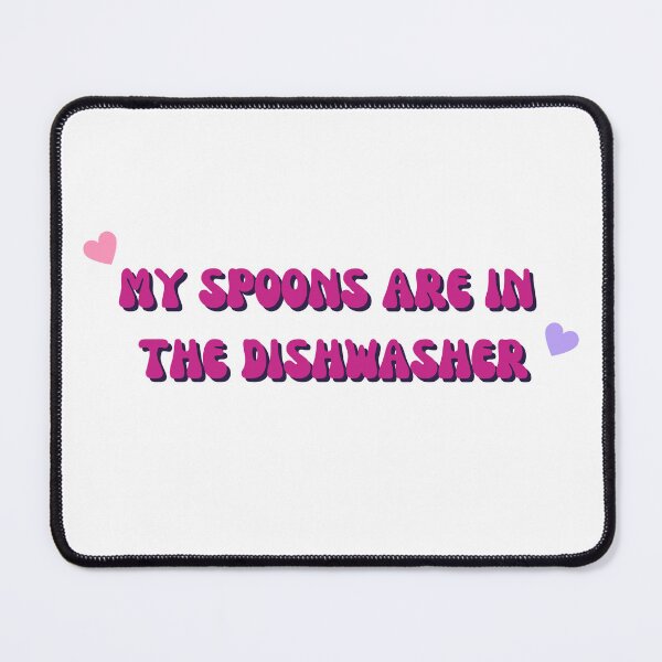 Item preview, my spoons are in the dishwasher designed and sold by LU NA.
