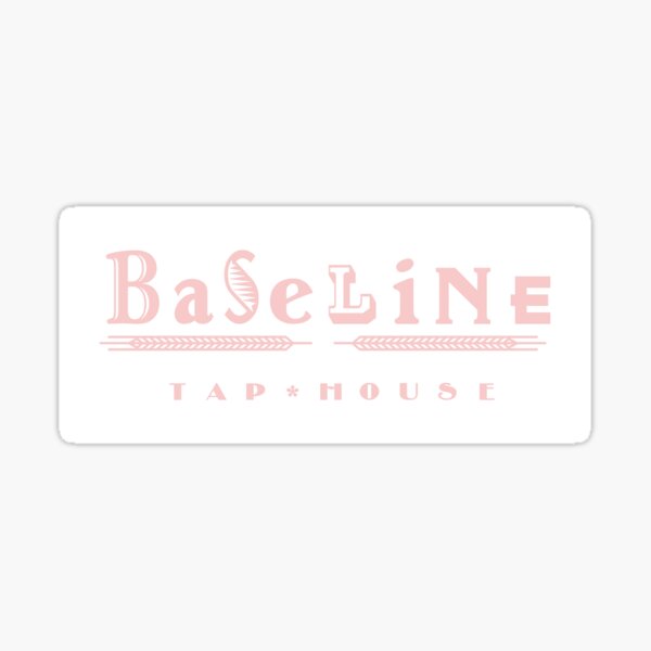 Item preview, Baseline Tap House Millennial Pink designed and sold by FandomTrading.