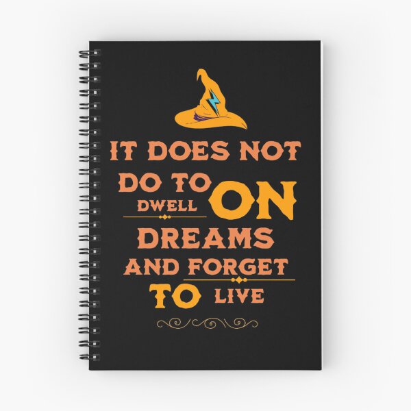Item preview, No sirve detenerse en los sueños y olvidarse de vivir - Albus Dumbledore designed and sold by Wyntage.