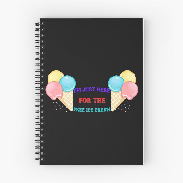 Item preview, I'm just here for the free ice cream designed and sold by NikkosDesigns.