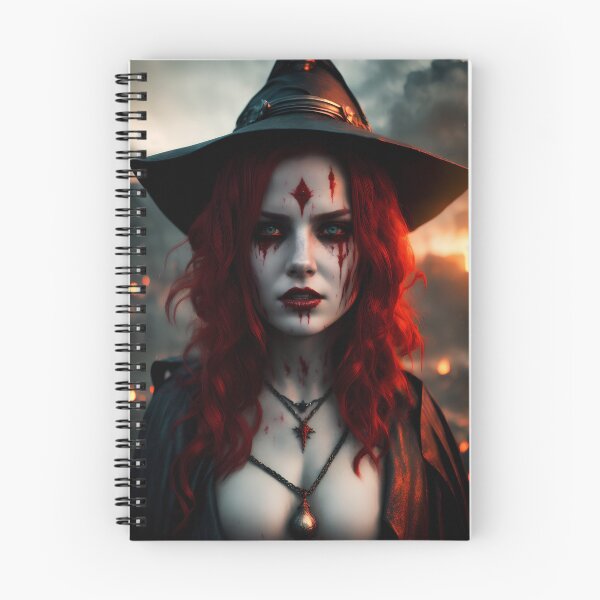 Item preview, Bloody sorceress woman of fire. designed and sold by Maniock.