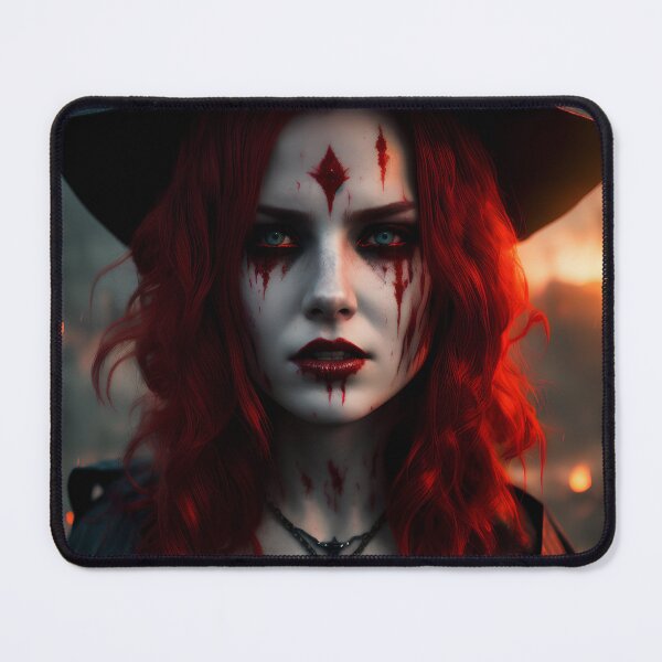 Item preview, Bloody sorceress woman of fire. designed and sold by Maniock.