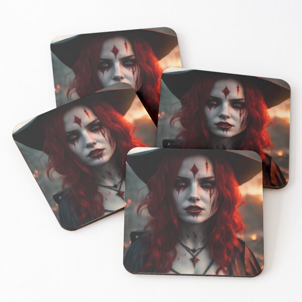 Item preview, Bloody sorceress woman of fire. designed and sold by Maniock.