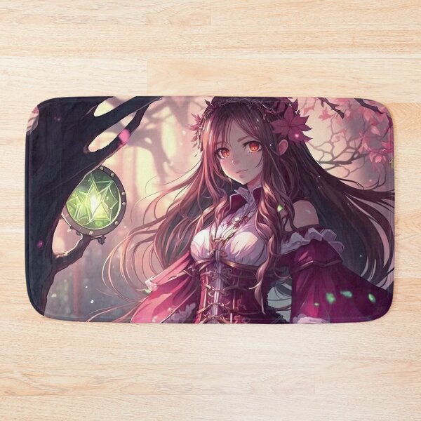 Item preview, A Heart Full of Magic: A Portrait of a Female Wizard on Valentine's Day designed and sold by PJGartui.