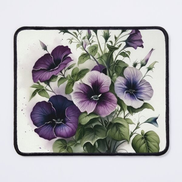 Item preview, Purple Petunias designed and sold by Vanover Designs.