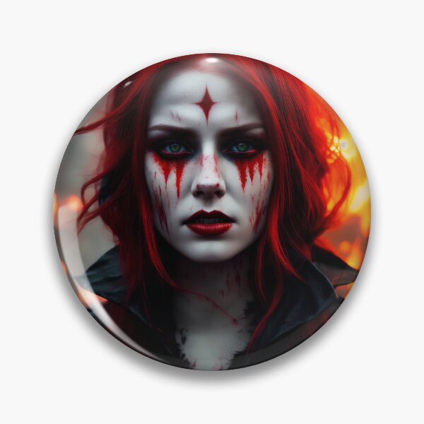 Item preview, Beautiful ginger witch witch of fire. designed and sold by Maniock.