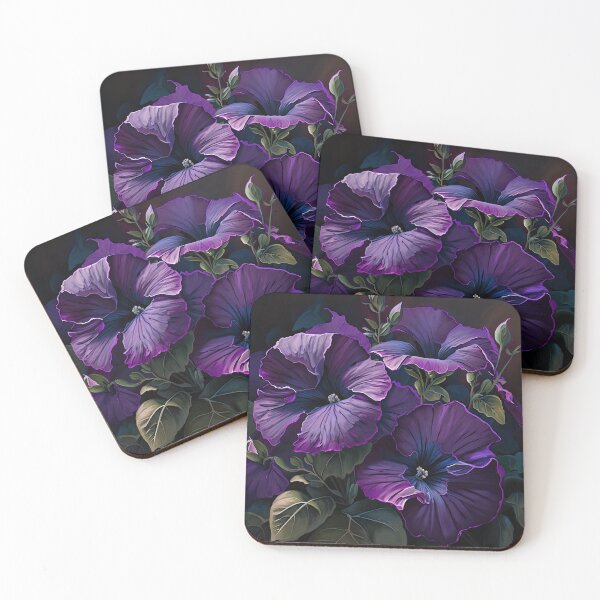 Item preview, Purple Petunias  designed and sold by Vanover Designs.
