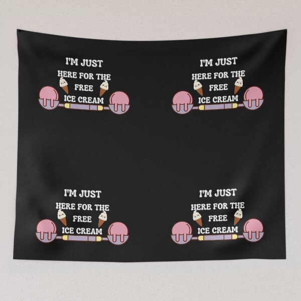 Item preview, Copy of I'm just here for the free ice cream designed and sold by NikkosDesigns.