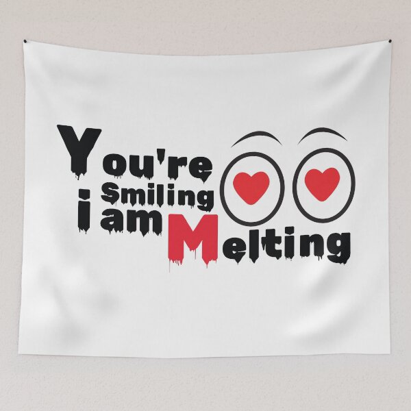 Item preview, You're smiling, I am melting. designed and sold by Crafty-Hawk.