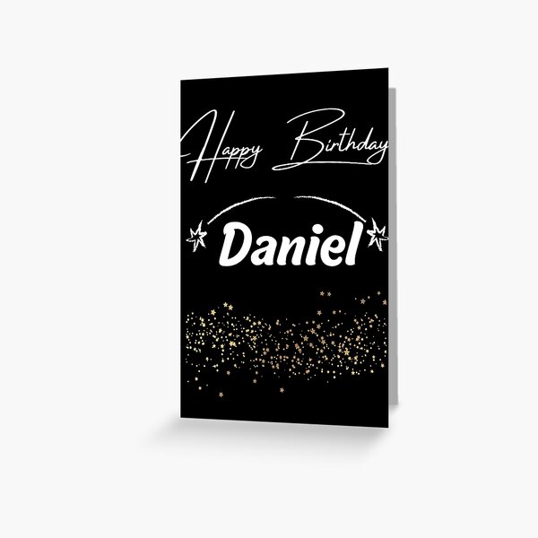 Tarjetas de felicitación: Cumplea%c3%b1os De Daniel