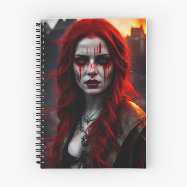 Item preview, A bloody ginger witch in the dark. designed and sold by Maniock.