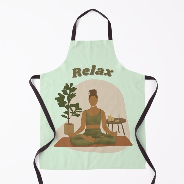 Item preview, Finding Inner Peace: An Illustration of a Woman Practicing Relaxation Yoga designed and sold by MrDoze.
