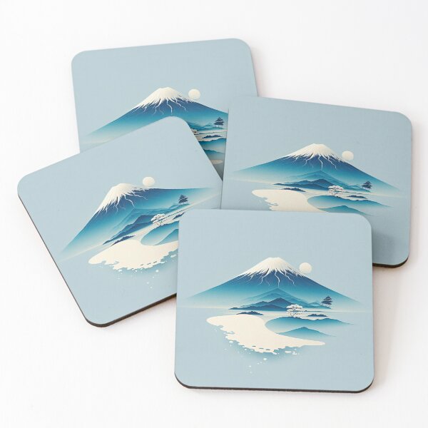 Item preview, Japan in the pure form: a minimalist portrait designed and sold by FlatLandPrints.