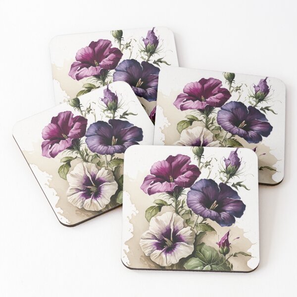 Item preview, Purple Petunias  designed and sold by Vanover Designs.