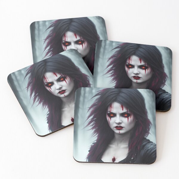 Item preview, Dark vampire woman horror. designed and sold by Maniock.