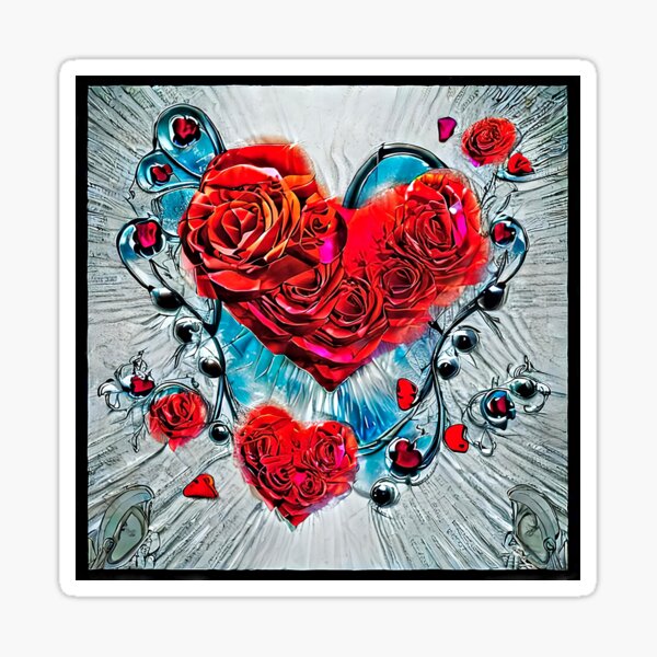 Item preview, decoupage heart designed and sold by bogfl.