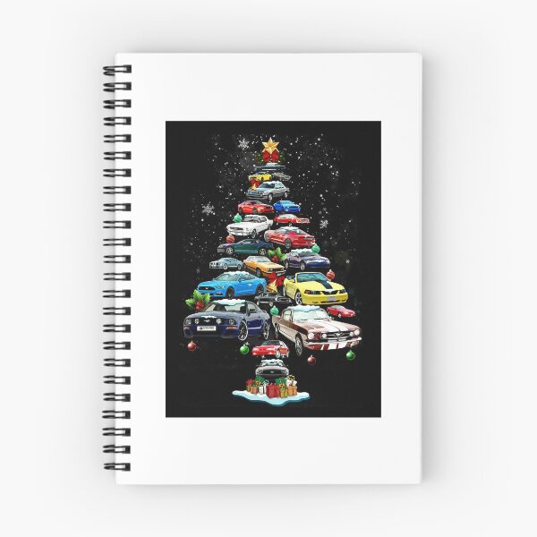 Item preview, Mustang Car Christmas Tree Team New Style Unique white designed and sold by oelflolamk.