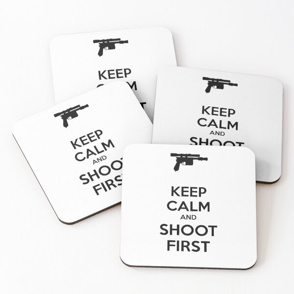 Item preview, Keep Calm - Shoot First designed and sold by Ghosthack.
