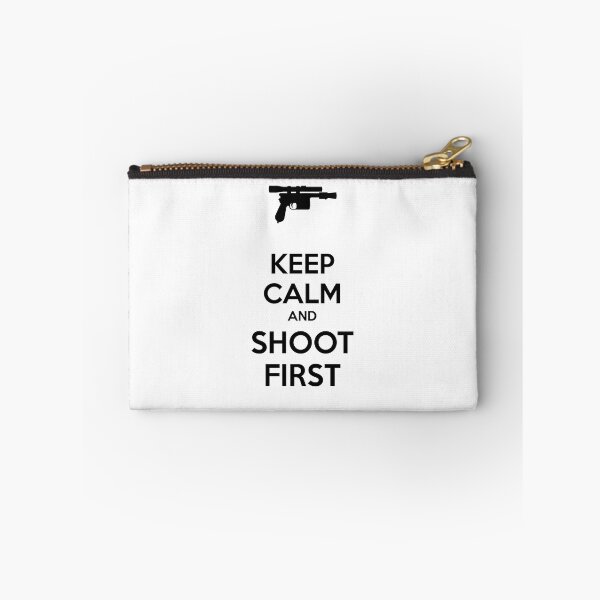Item preview, Keep Calm - Shoot First designed and sold by Ghosthack.