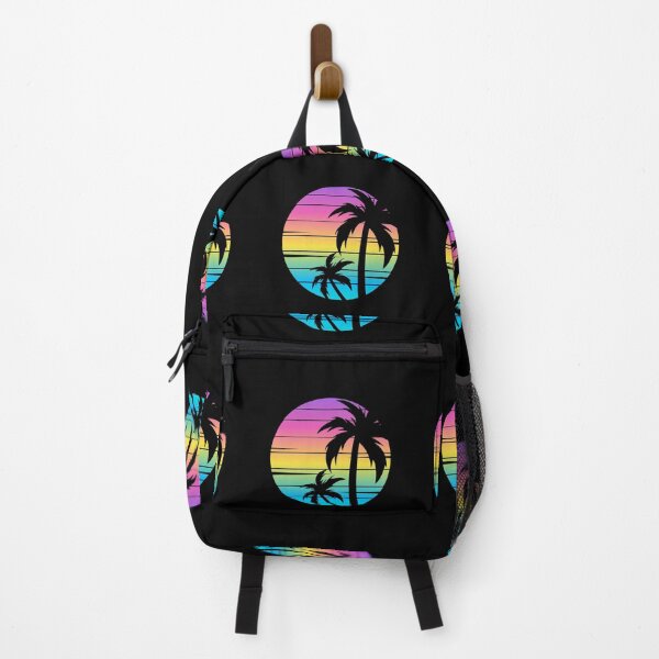 Item preview, Palm Paradise - Tropical Retro Sunset, Beach Lifestyle, Enchanted Evening designed and sold by Sun Sand & Sea Art.