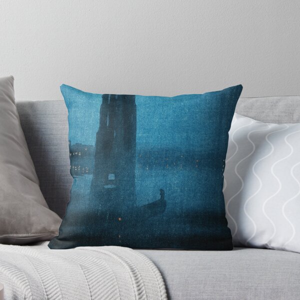 Item preview, 1920s Tokyo Bridge at Night designed and sold by historicimage.