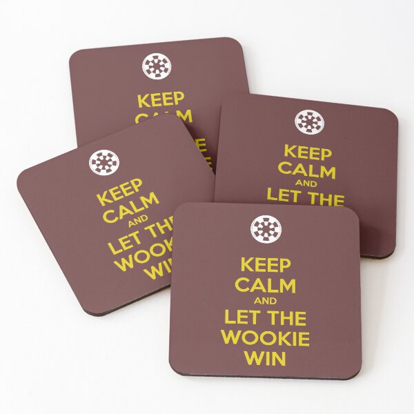 Item preview, Keep Calm - Wookiee Win designed and sold by Ghosthack.