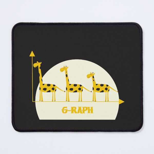 Item preview, Funny Giraffe Graph Safari Animal designed and sold by fatydesignspace.