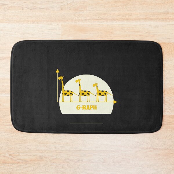 Item preview,  Funny Giraffe Graph Safari Animal  designed and sold by fatydesignspace.