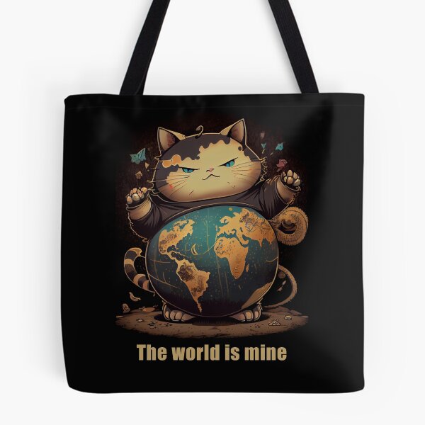 Item preview, Evil cat the world is mine designed and sold by Quiki.