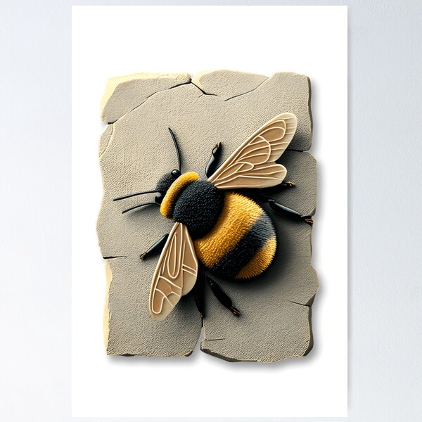 Item preview, Cute Bumble Bee - The Stone Collection designed and sold by FiveIntentions.