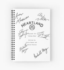 Heartland Script Spiral Notebook