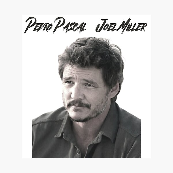 Item preview, Pedro Pascal in A Vintage Aged Art Look as Joel designed and sold by ecdato.