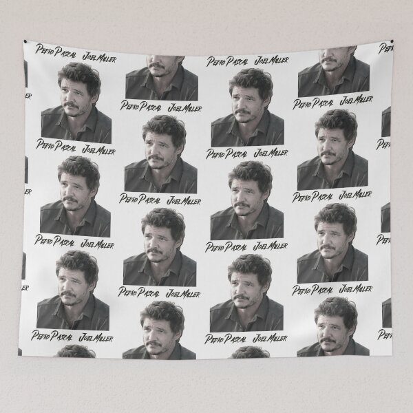 Item preview, Pedro Pascal in A Vintage Aged Art Look as Joel designed and sold by ecdato.